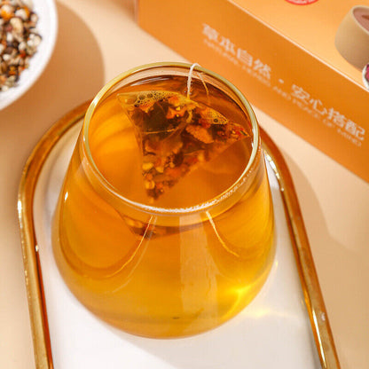 100g Oil Cut Potbelly Tea Bag Winter Melon Lotus Leaf Barley Red Beans Peel Tea