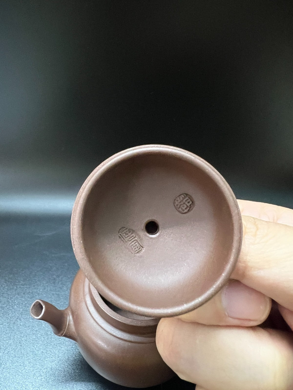 100cc chinese Yixing Handmade teapot DiCaoQing clay GongDeng Hu Gongfu Tea Pot