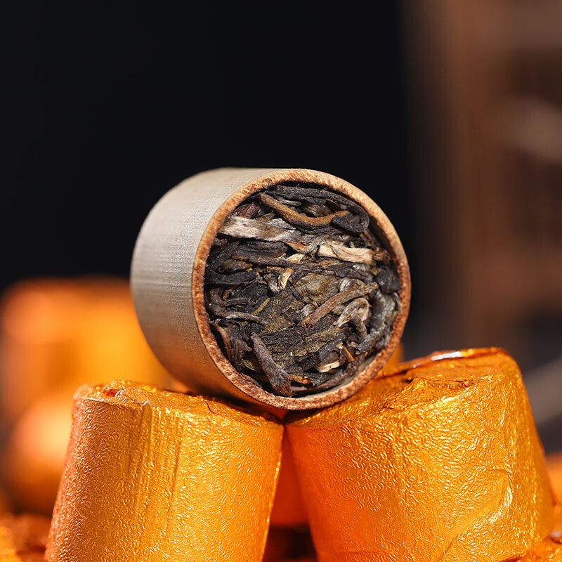 Supreme Bamboo Bingdao Ancient Puer Pu'er Puerh Tea Yunnan Raw 500g