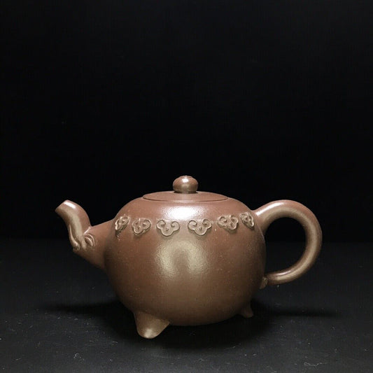 vintage chinese yixing purple clay teapot zisha ceremony teaware collection rare