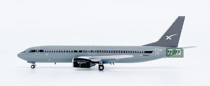 1:400 Panda SpaceX BOEING 737-800 Passenger Airplane Diecast Aircraft Model