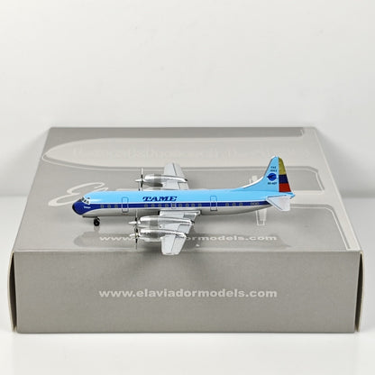 1:400 Aeroclassics TAME Airlines Lockheed L-188 Airplane Diecast Plane Model