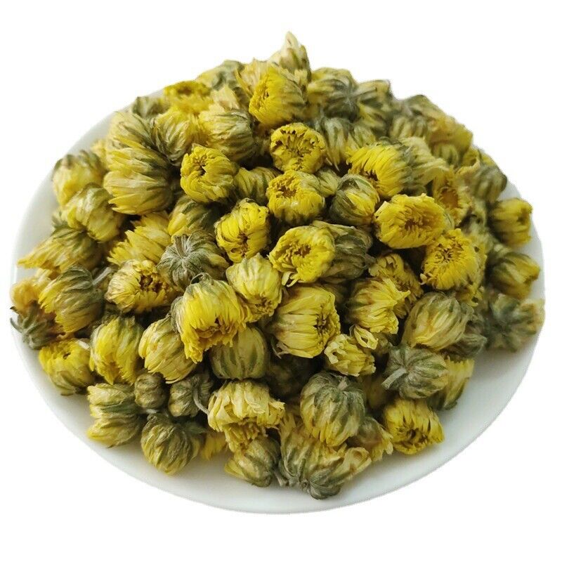 500g Plum Chrysanthemum Hang White Chrysanthemum buds flower tea bulk 17.6oz