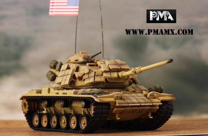 PMA 1/72 US M60A1 Reactive Armour 1990 Gulf War Tank Finished Model Toys