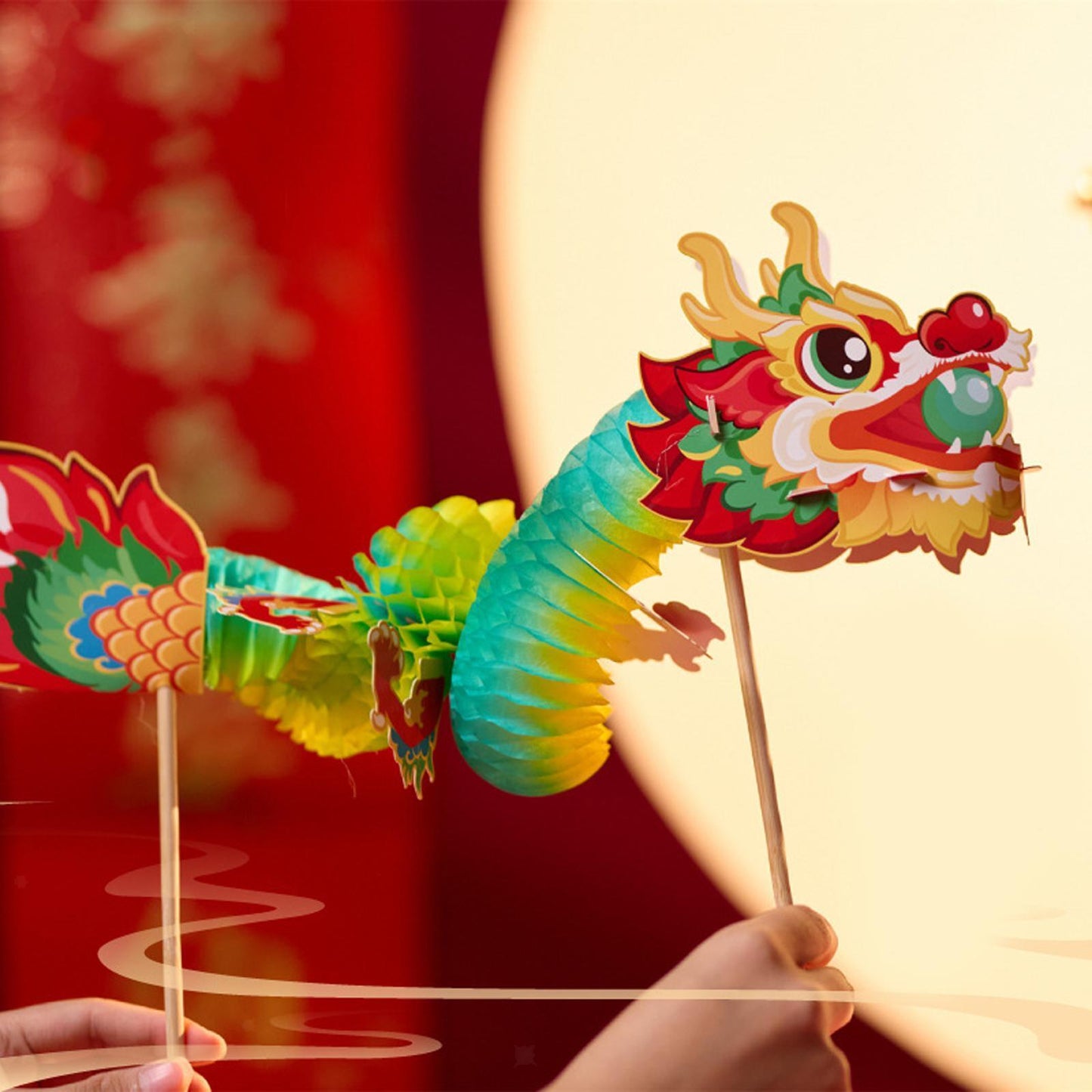 Chinese New Year Dragon Garland for Dragon Boat Festival