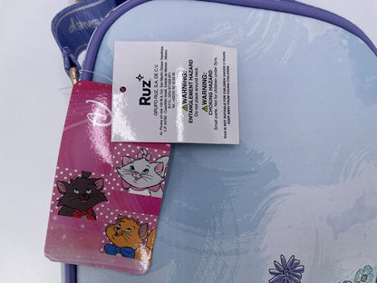 Disney Thomas The Aristocats Rare Purple Duchess 8.5" Lady Purse Crossbody Bag