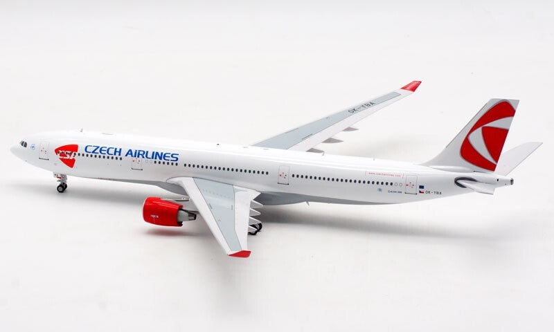 1:200 32CM InFlight CZECH AIRLINES AIRBUS A330-300 Airplane Diecast Plane Model