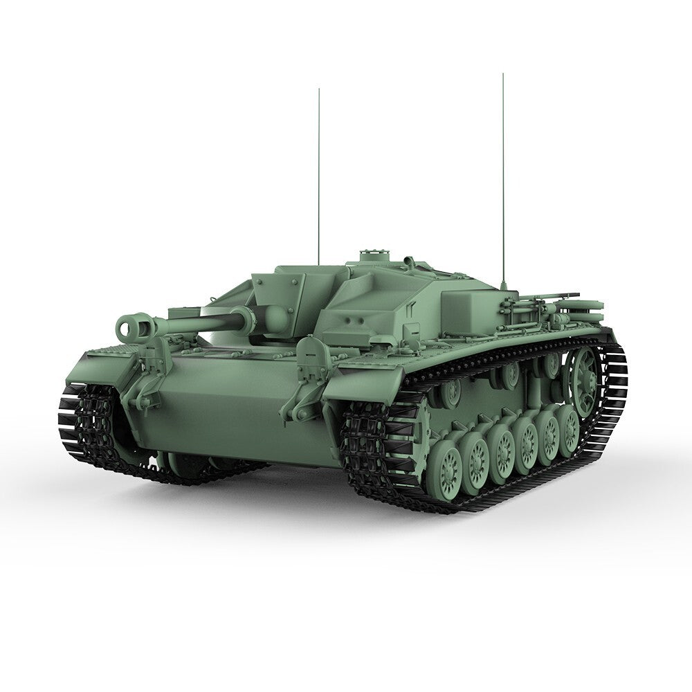 SSMODEL SS100719 1/100 15mm WarGaming Military Model Kit StuG.III Ausf.F
