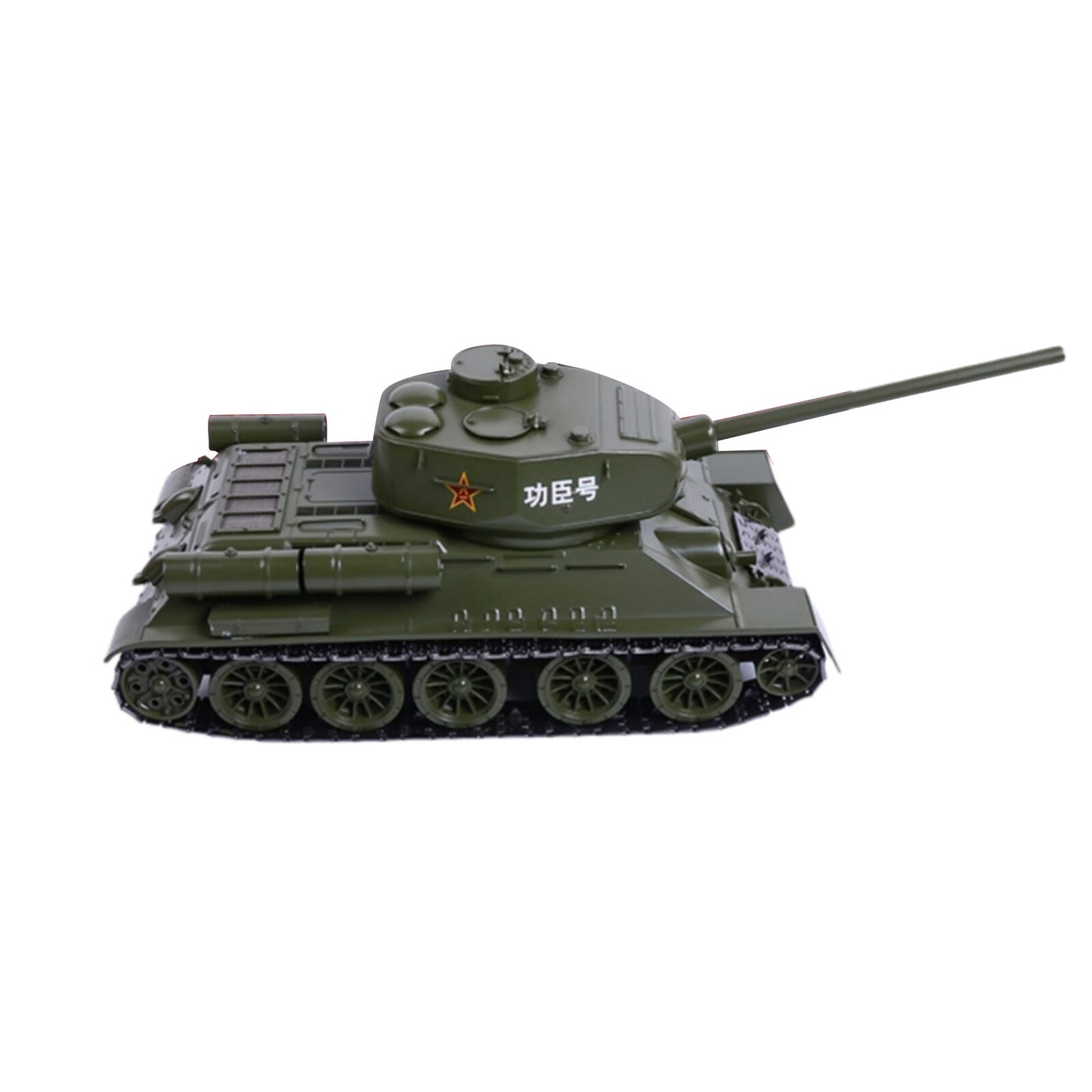 Alloy 1/30 Scale WWII Soviet T-34 Hero Tank Finished Model Toy w/ Brocade Box