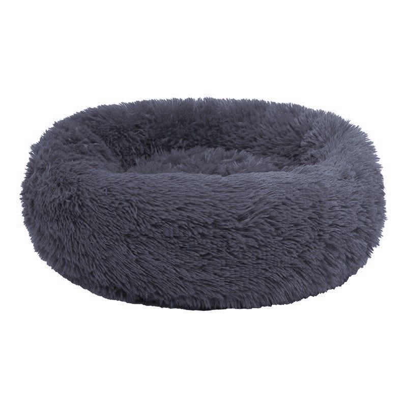 Cat Pet Beds Plush Round Kennel Dog Beddings Winter Warm Soft Mat Supply 40-50cm
