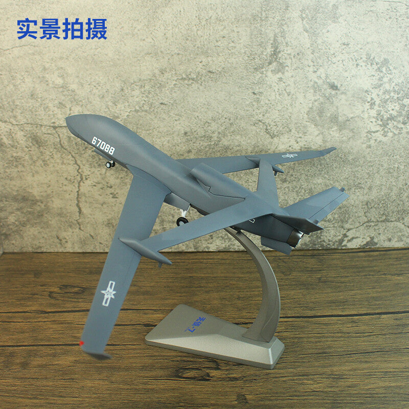 1:48 30CM AF1 CHINA WZ-7 Unmanned Reconnaissance Aircraft Fighter Diecast Model