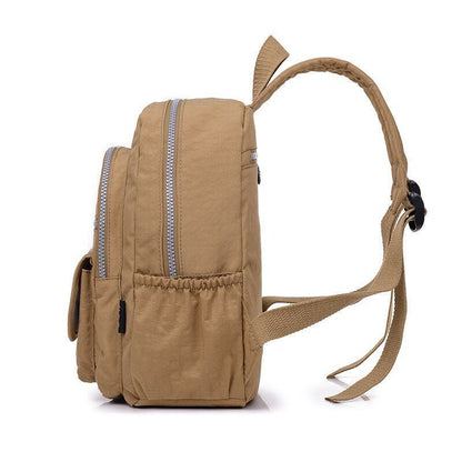 Backpack Fashion Waterproof Nylon School Bag Large Traveling Rucksack 23*10*30CM