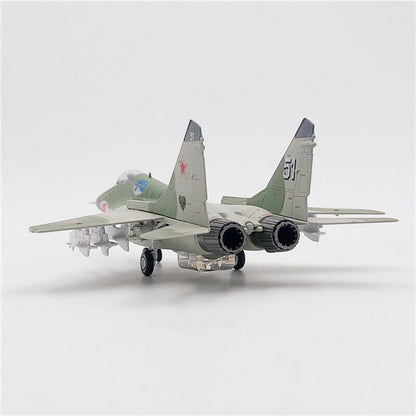 1:100 WLTK MIG29 Fulcrum-C Fighter Airplane Diecast Military Aircraft Model