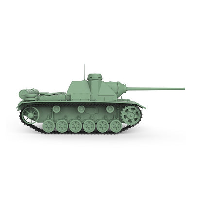 SSMODEL 1/87 HO Scale Railway Military Model Kit Soviet SU-85I Tank Destroyer