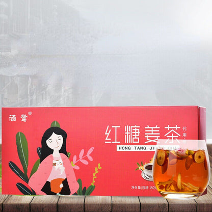 150g Women Health Herbal Tea Chinese Brown Sugar Ginger Tea High Cost-effective