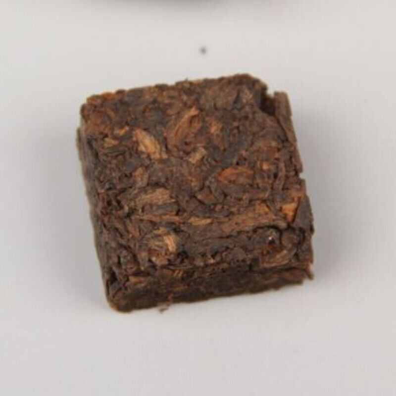 Brick Shu Puer Pu-erh Ripe Tea 2003 Yunnan 'Jia' Word Mini Tea Aged Pu'er Brick