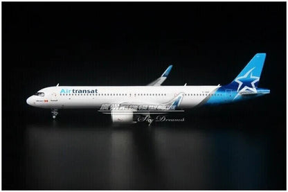 1:400 JC Wings Air Transat AIRBUS A321neo Passenger Airplane Diecast Plane Model