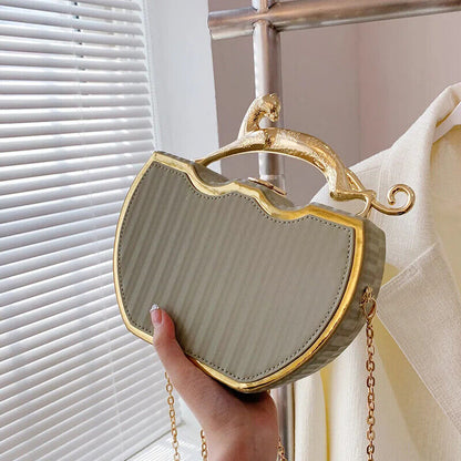 Women's Handbag Fashion Chain Crossbody Bag Box Ladies Shoulder Purse