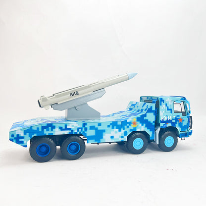 1/24 China Hhq9 Ship-Air Air Defense Missile Alloy Simulation Model