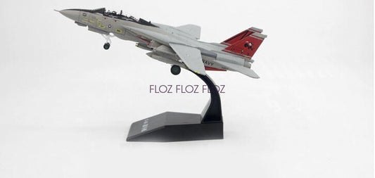 for TEERBO for US Navy F14B carrier for TOMCAT fighter F-14 1/100 plane model