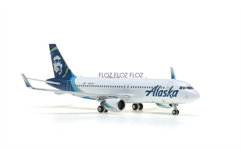 PandaModel Alaska Airlines for Airbus A320 N364VA 1:400 Aircraft Pre-built Model