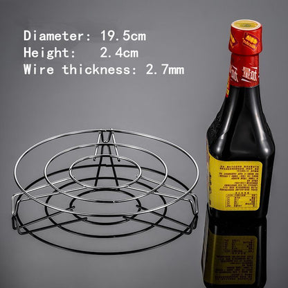 Cookware Steamers Thick Stainless Steel Food Kitchen Rack Insert Steaming Stands