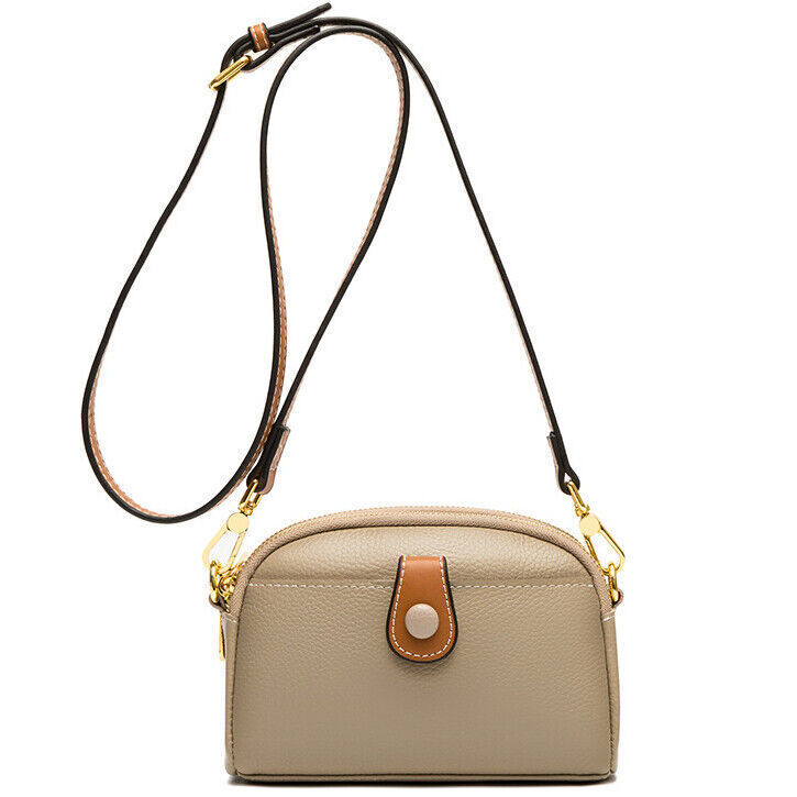 Real Cow Leather Women's mini Crossbody Bag Sling/Shoulder Small Bag Phone Case