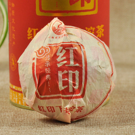 Classic Red Seal * 2014 Yunnan XiaGuan TuoCha Pu Erh Tea Raw Pu'er 100g X 5pcs