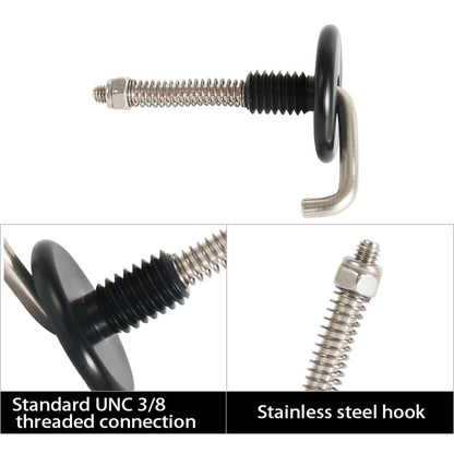 Stainless steel 3/8 interface Tripod Center Tripod Hook For Camera Tripod B