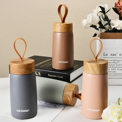 Mini Thermos Bottle Vacuum Flask Insulated Coffee Stainless Steel Travel Mug Cup