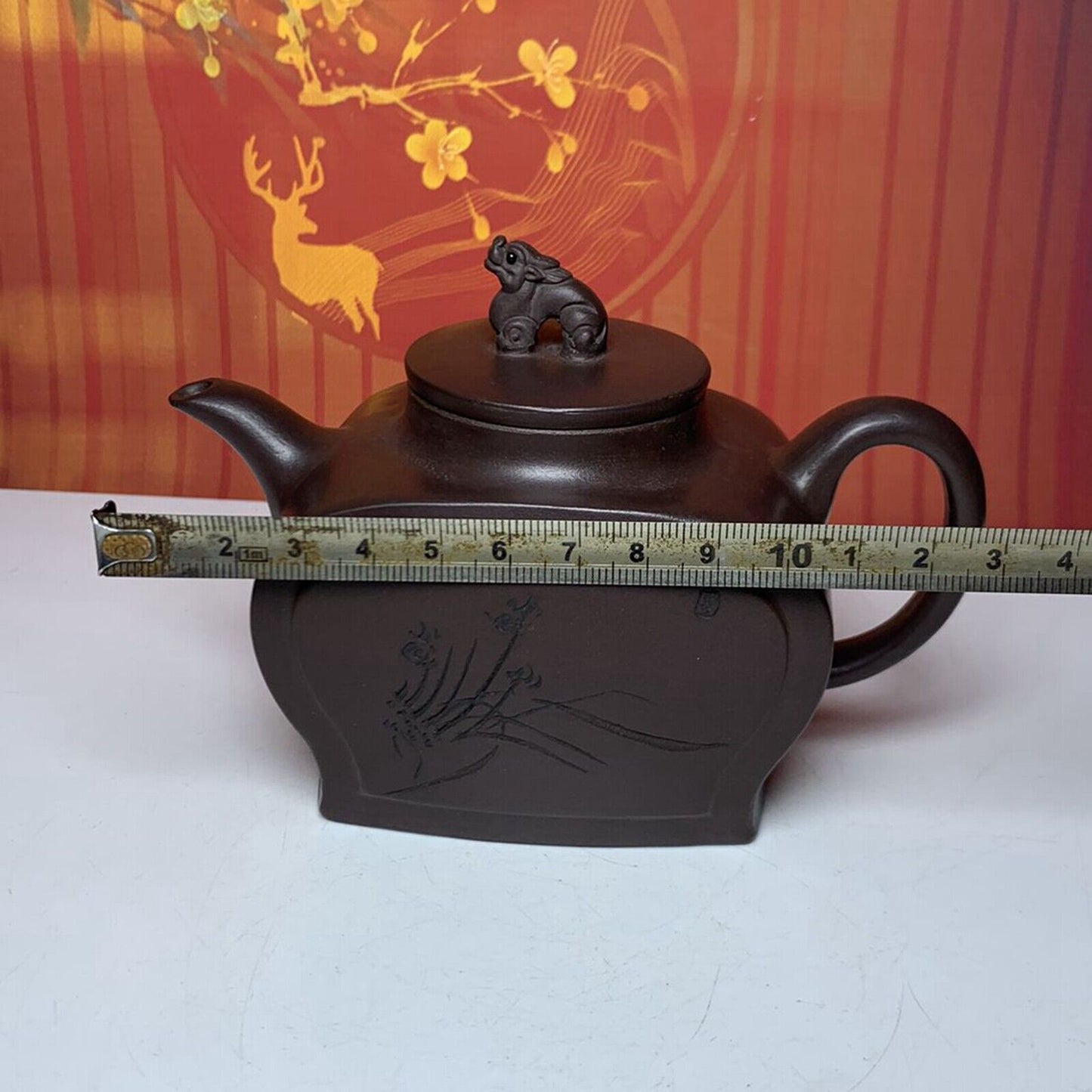 Chinese Yixing Purple Clay Teapot Zisha Ceramic Exquisite Teaware Collector Rare