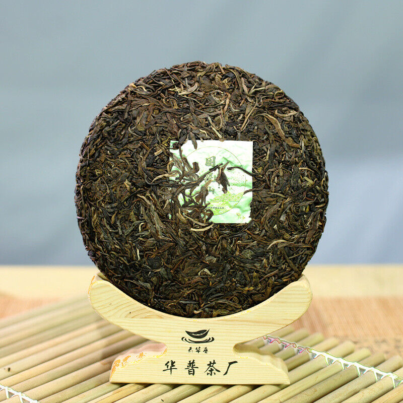Yunnan Menghai Pu'er Tea Sleeping Deer Mountain 357g Green Old Tree Raw Tea Cake