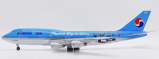 1:200 JC Wings Korean Air Plane B747-400 Cultural Livery Diecast Aircraft Model