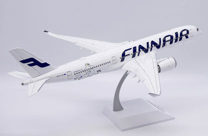 1:200 34CM JC Wings FINNAIR AIRBUS A350-900XWB Flap Down Airplane Diecast Model