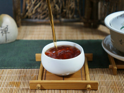 Guangxi Liu Pao Rice Brick Tea Li Jiang Aged Liubao Tea Liu Pao Dark Tea 250g