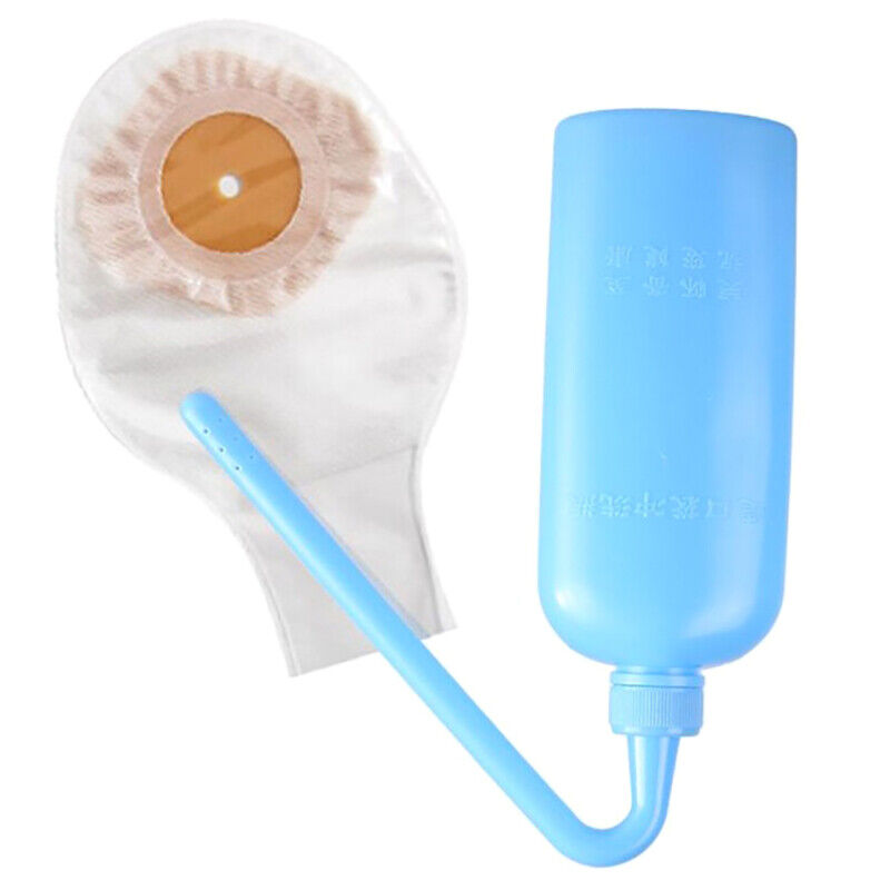 300ml Feminine Hygiene Cleaning Colostomy Bag Plastic Wash Bottle Ostomy PY~gw