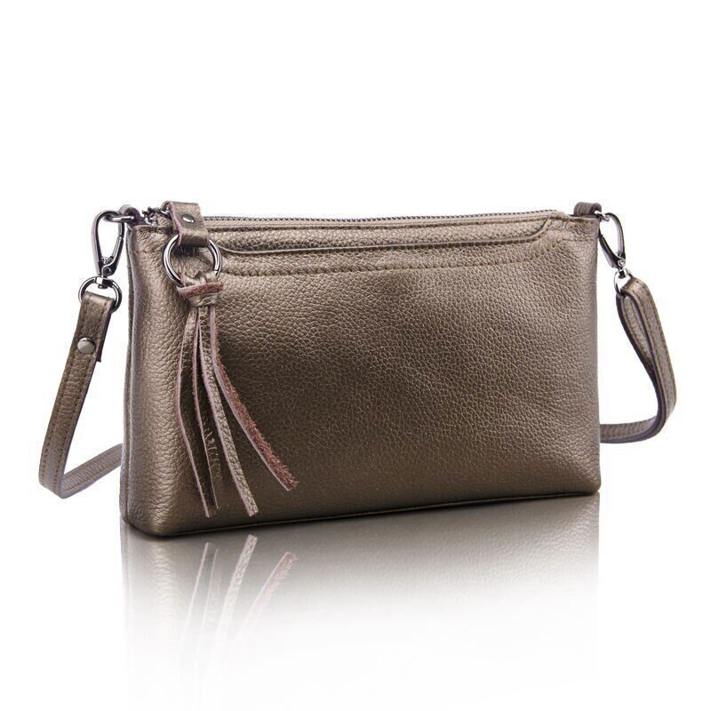 Layer Cow Skin Women Bag Genuine Leather Ladies Shoulder Bags Leather Women's