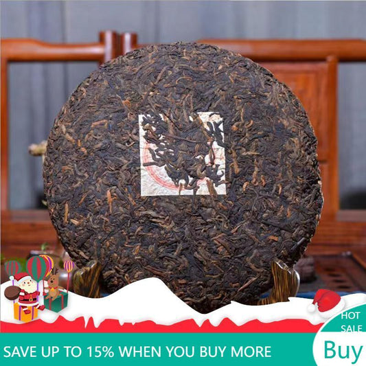 357g Yunnan Old Pu-erh Cooked Tea Shengshi Chuanqi Ripe Puerh Tea Cake Black Tea