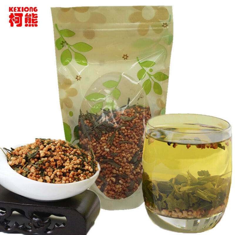 Top Brown Rice Green Tea Chinese Organic Herbal Tea Tea Healthy Drink 100g