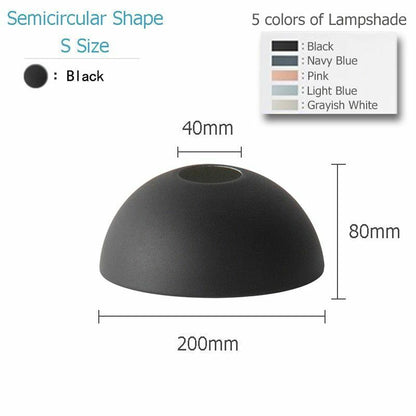 Nordic Loft Simple Pendant Lights E27 LED Modern Creative Hanging Lamp Design 1x