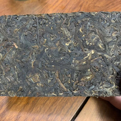 2003 Yunnan Pu'er Tea Pu-erh Raw Tea Brick Banzhang Old Tree Puerh Shen 250g