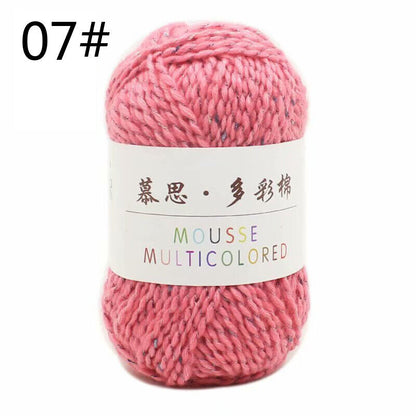 Hot Sale 50g Soft Milk Cotton Baby Yarn Hand-dyed Wool Socks Scarf Knitting Yarn