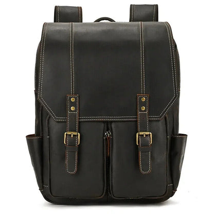 Bags Men's Backpack Backpack Travel Backpack School Bag Men Leather Daypack