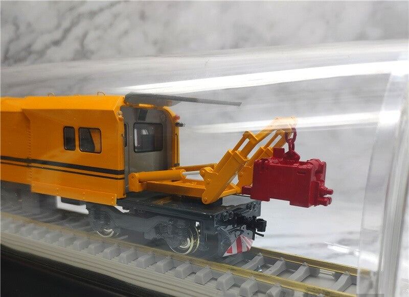 1:68 37CM Self - propelled Rail Welding Vehicles for Subways Train Diecast Model