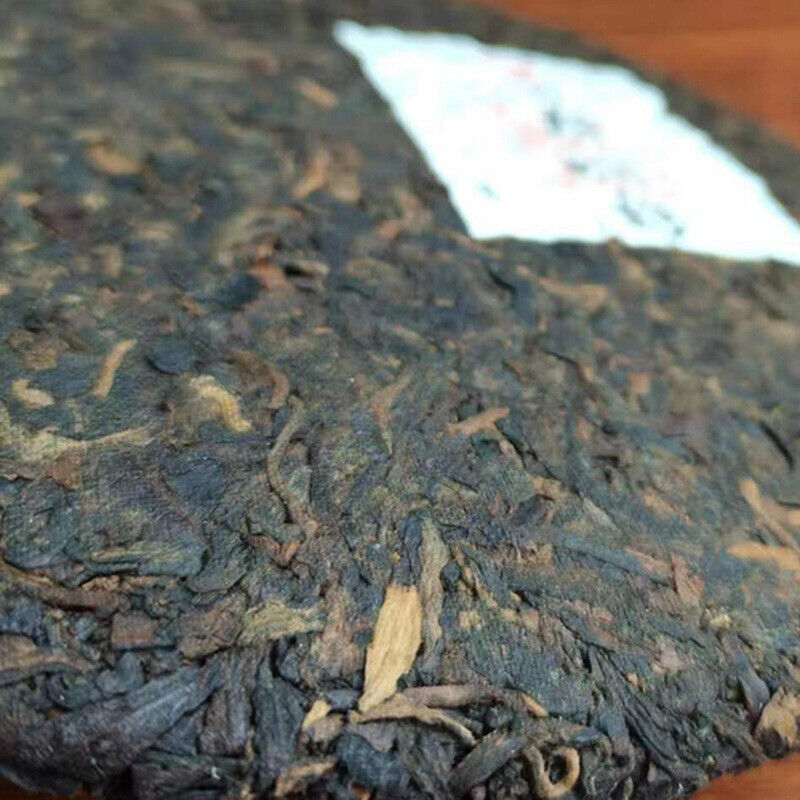 Pu'er Tea Brown Mountain Banzhang Ancient Tree Fermented 357g Puer Ripe Tea Cake