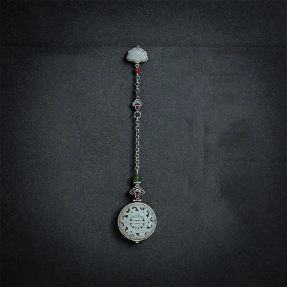 Ruyi Vintage Hanfu Accessories Antique Pendant Necklace Pendant