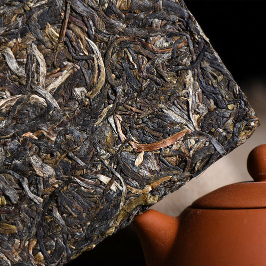 Ancient Tree Pu'er Green Tea Brick Healthcare Premium 250g Yunnan Pu-Erh-
