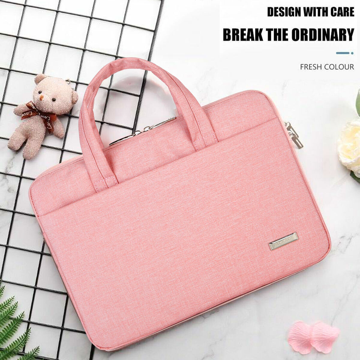 Laptop Notebook Sleeve Carry Case Bag Cover For 13" 15" MacBook Lenovo HP Dell
