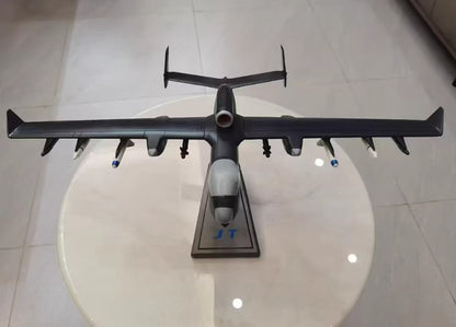 1:45 56CM Unmanned Aerial Vehicle SS-UAV Fighter Diecast Military Aircraft Model