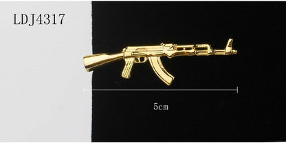 Men Tie Clips Classic Fashion Copper Enamel Creative Business Collar Ties Clasps